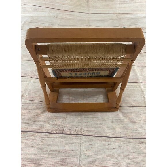 Small Vintage Weaving Loom Model 1950's est - Collectors Model Piece - Picture 5 of 7